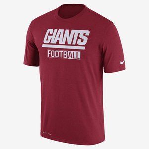 Nike Kids' New York Giants All Football Legend T-Shirt Size Small